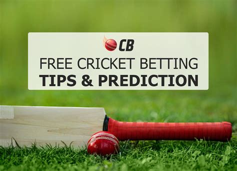 cricket betting prediction site